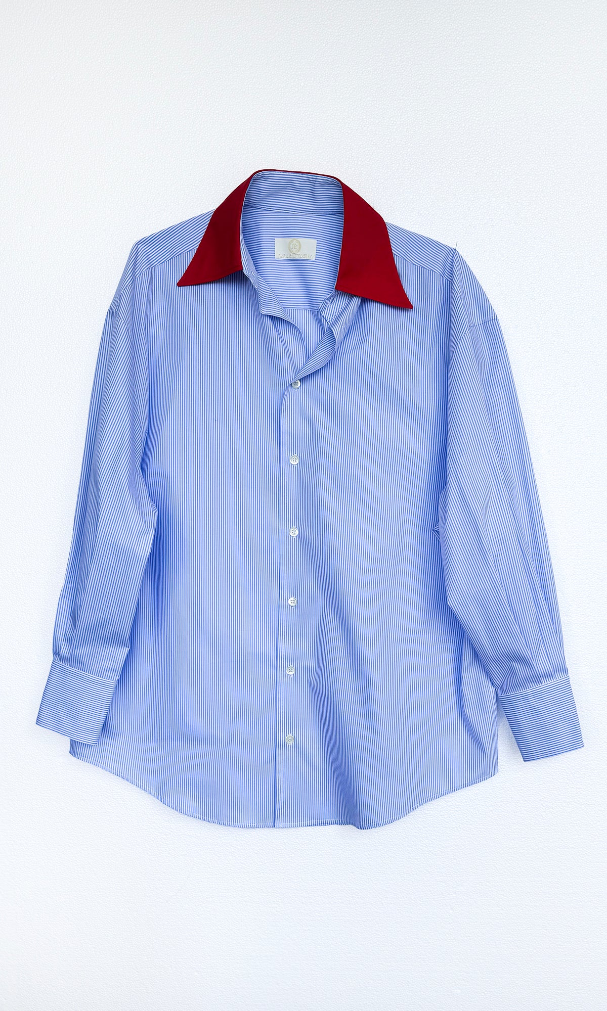 Red Collar Shirt - in collaboration with DrittoFilo