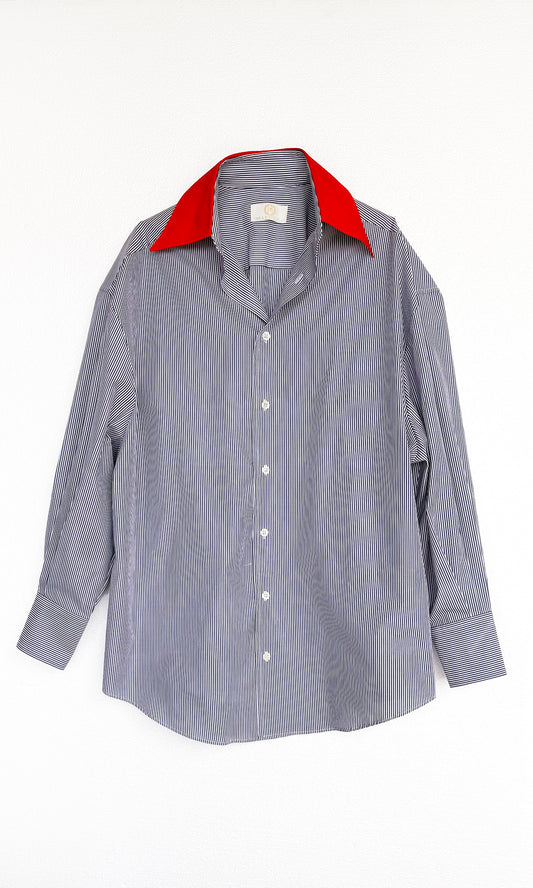 Red Collar Shirt  - in collaboration with DrittoFilo