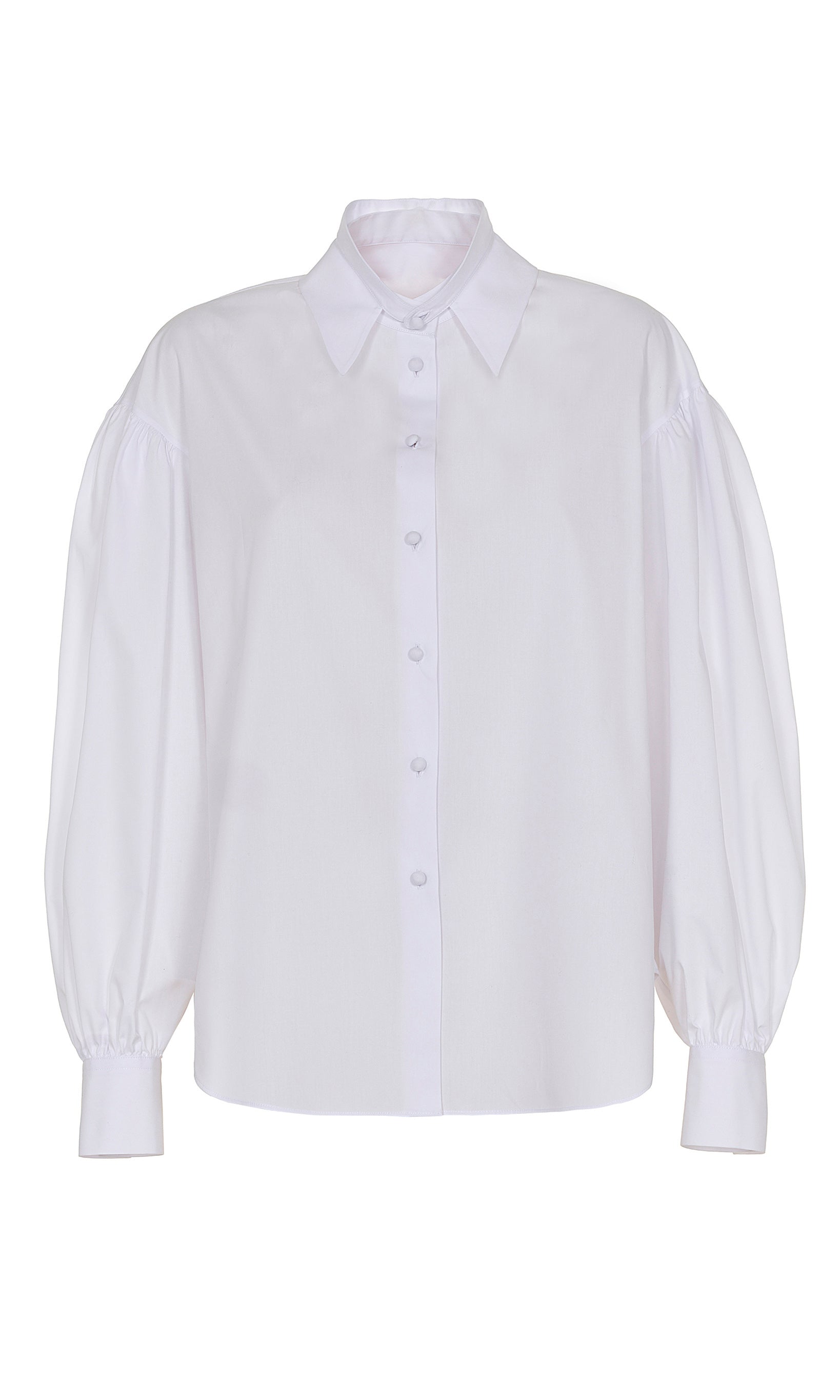 Sara Battaglia Shirt with puffy sleeves