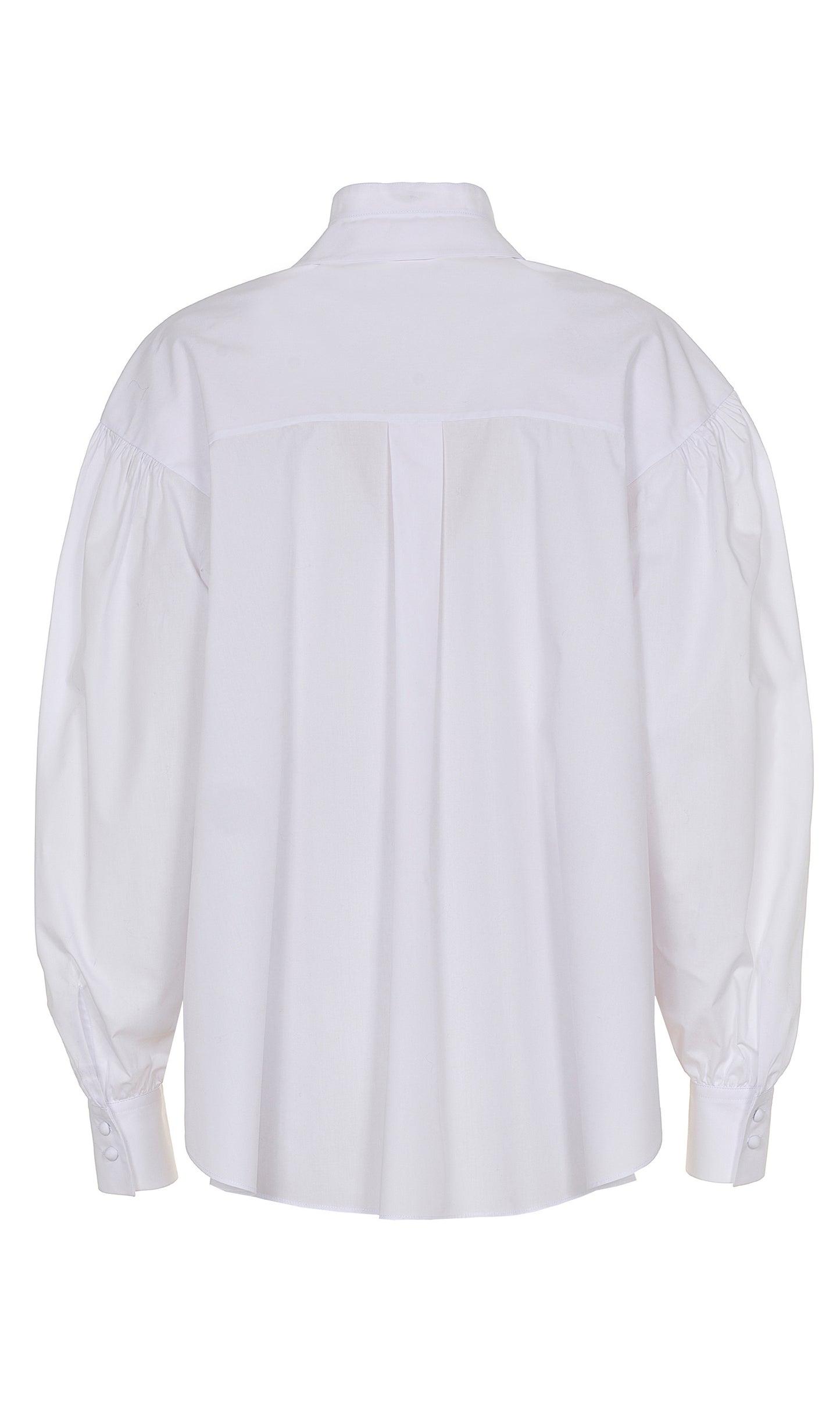 Shirt with puffy sleeves