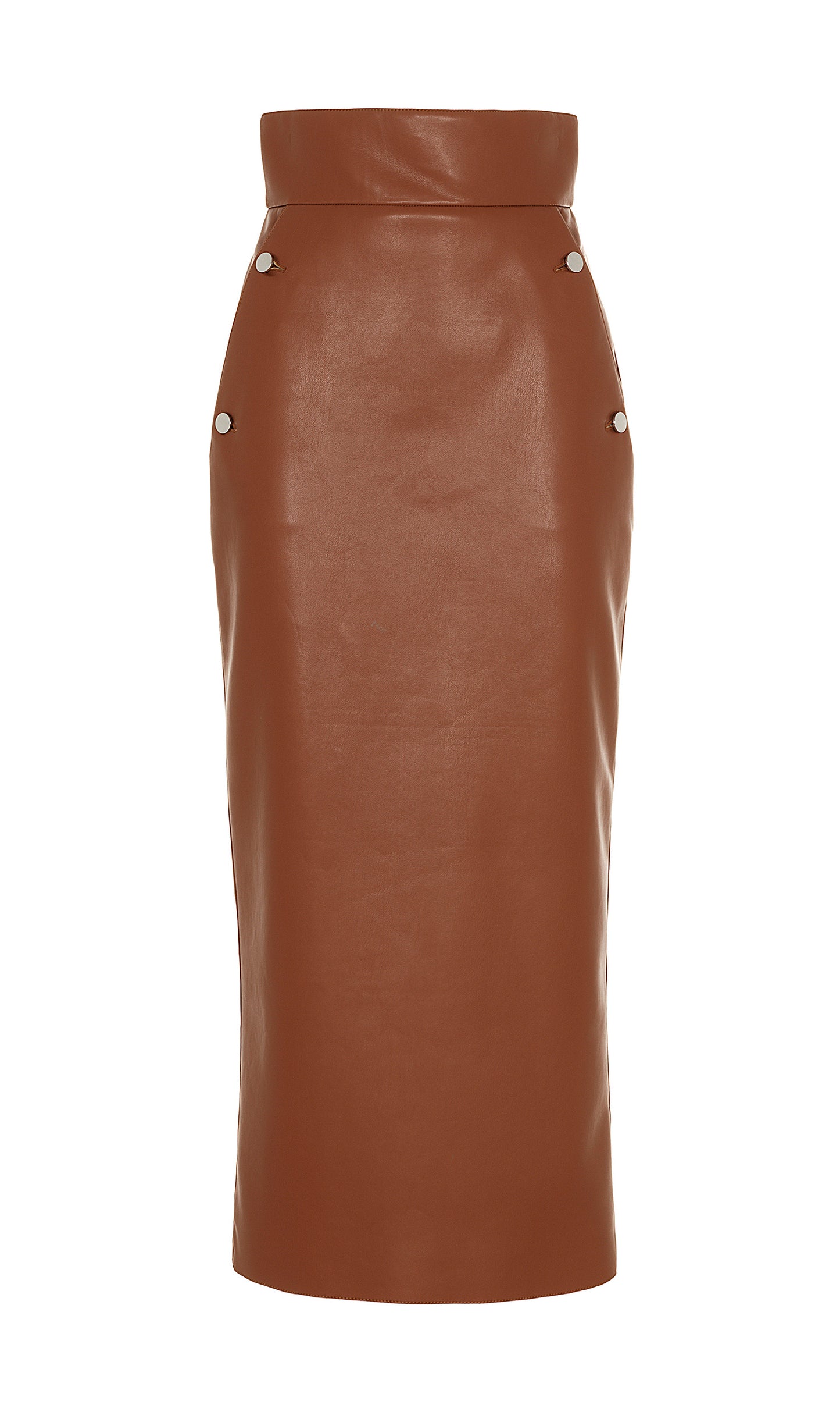 Eco-leather skirt