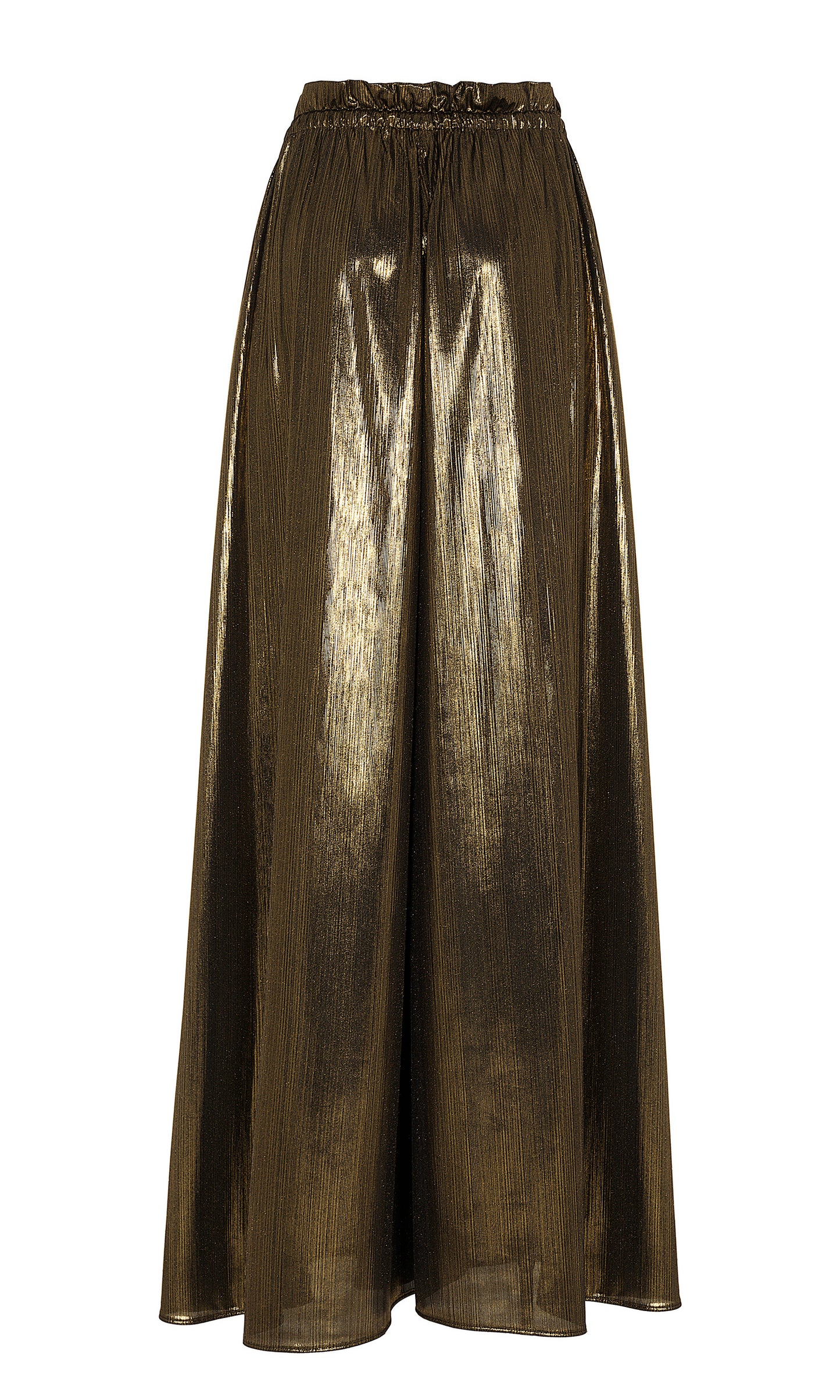 Lurex wide pants