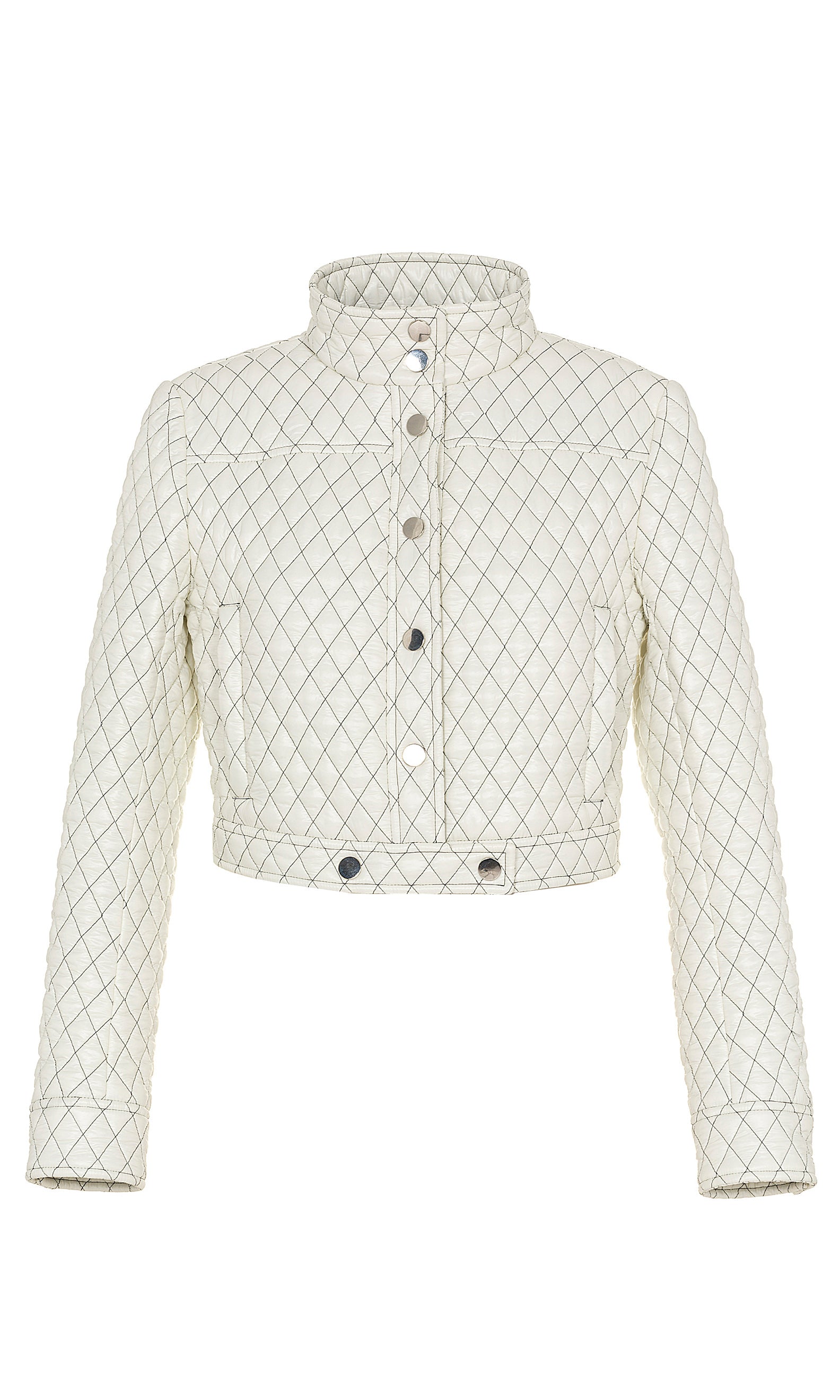 Sara Battaglia Quilted bomber