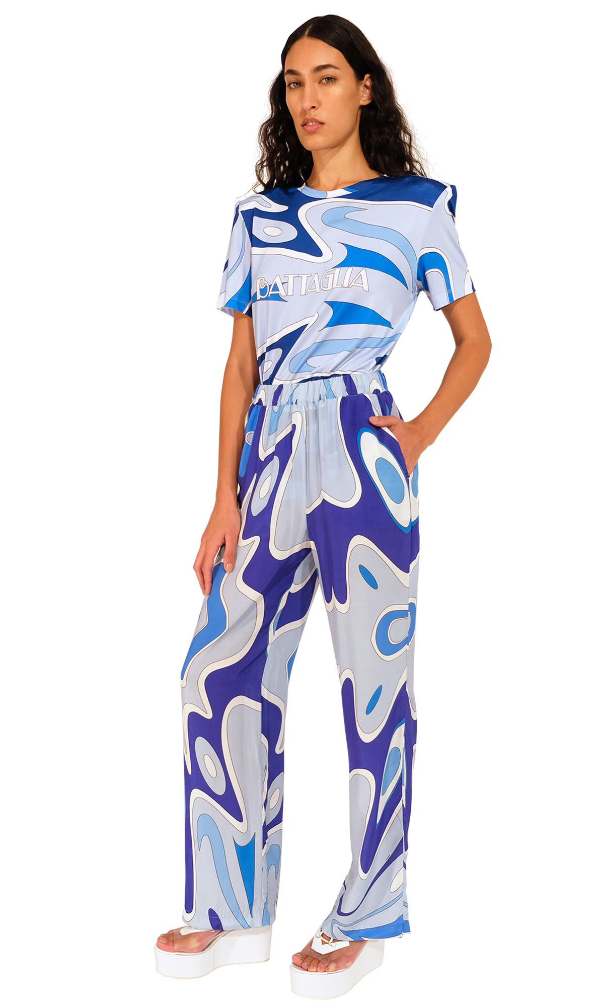 Sara Battaglia Pj Pants