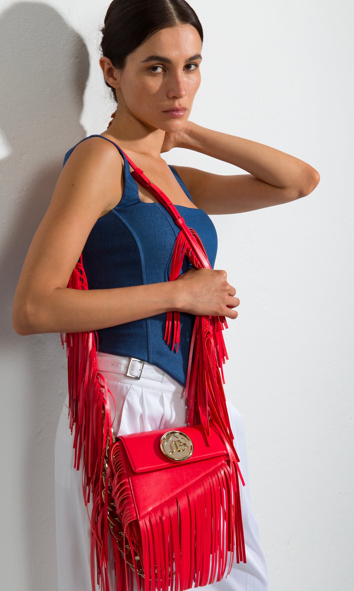 Red Fringe Bag - All Fashion Bags